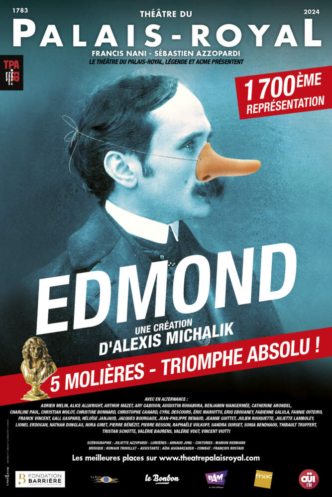 Affiche d'Edmond - 1500e représentation